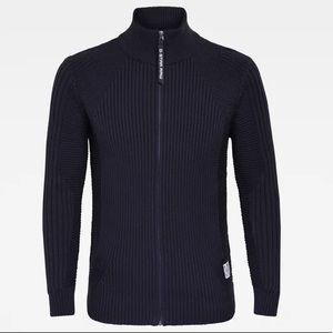 Men’s G-Star High Neck Full Zip Sweater